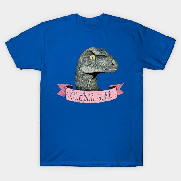 PINK CLEVER GIRL T-Shirt by Freedom Haze